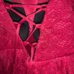 Dillard's Red Form  Dress Photo 2