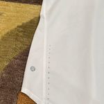 Lululemon White High Neck Running and Training T Shirt Short Sleeve Size 4 Photo 3