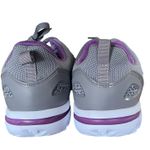 Propet TravelActiv Axial Sneakers Womens 10 4E Gray Purple Mesh Cushion Comfort Photo 6
