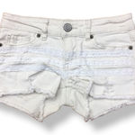 SO  Womens Juniors Shorts‎ Size 0 Cream Lace Shortie Shorty Boho Festival Photo 0