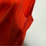 Derek Lam  10 Crosby Red Asymmetrical Poplin Sleeveless Dress Size 6 Photo 4