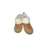 Dearfoams Alpine by Moritz Bootie Slippers Whiskey Faux Fur Women’s 7-8 Medium Photo 9