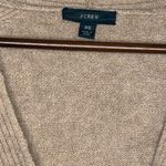 J.Crew  Wool Blend Button Down Long Sleeve Cardigan Sweater Pockets XS Brown Photo 4