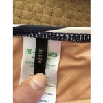 J.Crew Cutout one-piece stripe size 18 swimsuit navy Blue White color Modest Photo 4