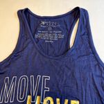 STONA Sport Tank Top Racerback Athletic Workout Move Graphic Blue Small Photo 2