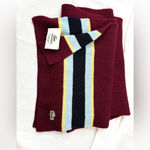 Lacoste  Wool Multicolor Wool Sweater Knit Scarf Photo 4