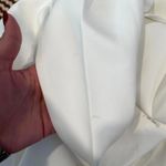 Lulus White bow tie vest top.  size medium Photo 6