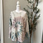 PINK - Victoria's Secret Victoria’s Secret Pink Women’s Oversized Classic TieDye Hipster Sweater One Size Photo 6