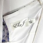 Eliza J Chiffon Floral Print Halter Tie Pleated Skirt Maxi Dress, Size 2 Photo 2