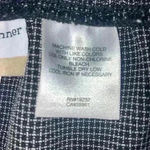 Alfred Dunner  black & white Pull on ankle length pants  Elastic size 24W Exc Con Photo 3