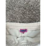 Edikted NWOT Mon Cheri Sweat Shorts Beige Fleece Pull on Drawstring Womens XS Photo 4