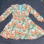 SheIn Floral dress. Never worn. Fully lined. Super cute. Photo 2