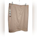 Calvin Klein  Classic Beige Midi Skirt Photo 2