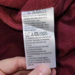 Denim & Co . Zip Front Twill Jacket Faux Fur Trimmed Hood Wine Medium NWOT Photo 11