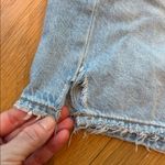 American Eagle  Shorts Highest Rise Baggy Light Denim Size 8 Photo 4
