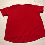Tommy Hilfiger  Sport Women’s Red High Low T-shirt Size M Photo 5