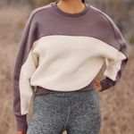 Beyond Yoga  Sz Small Woodland Colorblock Sweater Anthropologie Collab Cozycore Photo 4