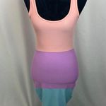 DB Colorblock Sleeveless Maxi Tank Dress woman’s size small Purple Photo 0