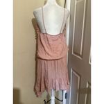 Vintage Havana Pink Tassel Drawstring Waist Sleeveless Mini Dress S Photo 3
