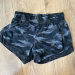 Athleta  Black Camo Athletic Shorts Photo 0