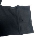  Black Hoodie Sweatshirt M Cotton Blend Pullover With Front Pocket & Gap Logo Photo 4