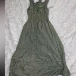 Green Open Back Maxi Dress size Small Boutique Brand for Wedding Guest / Winery Photo 3