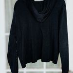 Disney Women’s 2X Mickey Mouse “The One & Only” Cropped Black Pullover Hoodie Photo 2