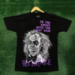 Tim Burton's Beetlejuice I'm The Ghost With The Most T-Shirt Size Large Photo 0