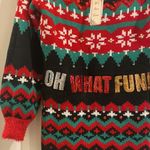 it's our time NWT Christmas Sweater Dress Photo 1