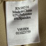 Coldwater Creek  Beige Yellow Straight Leg Modern Style Shape Me SZ 14 Photo 8