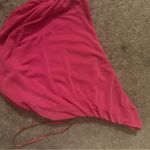 House Of Harlow 1960 2 Piece MIDI Skirt & Top Set Ruched Stretch Mesh sz xs Pink Photo 7