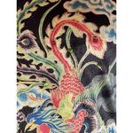 CLIO Vintage 90s Y2K Japanese Floral Velvet Velour Rhinestone Bell Sleeve Top M Size M Photo 10