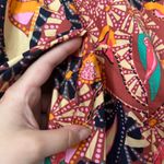 ALC Frank A.L.C. Carey Floral Print Mini Dress in Russet Multi Size 8 Photo 4