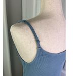 SKIMS Soft Lounge Ribbed Slip Mini Dress with Adjustable Staps- Artic Blue Photo 6