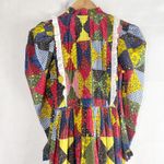 Doen Nicoletta Patchwork Print Organic Cotton Midi Dress Size XS Photo 9