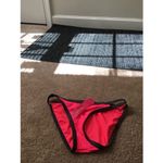 Xhilaration  Women's Swim Bikini Bottom Size Small Pink Brown Photo 2