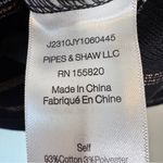 Veronica Beard  Black Metallic Striped Turtleneck Sweater Womens S Fall Structure Photo 6