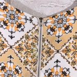 Lulus Lulu’s Dandy Lion Yellow Print Short Sleeve Shift Dress Size S Photo 7