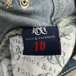 Rock & Republic Jeans Women’s Size 10 Blue Kendall Capri Cropped Photo 4