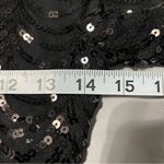 Lulus Lulu’s Star Dust Black Sequin Bodycon Dress Size XS Photo 7