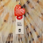 Wildfox  One of a Kind Cirtus Tie Dye Orange & Cream Tee Size XS Photo 3