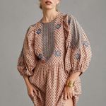 Anthropologie By Embroidered Tunic Mini Dress Photo 2
