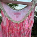 Lilly Pulitzer  XS Dress Rare vintage pink pout SHIMMY  SIENA MAX Photo 4