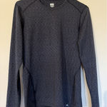 REI Heathered Black/Charcoal Gray Outdoor Base‎ Layer Active Shirt Womens Medium Black Photo 0