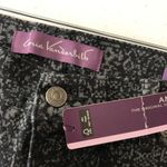 Gloria Vanderbilt Womens Jeans Amanda Slimming Tapered Geometric Black Gray 6P Photo 3