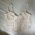 Gilly Hicks Hollister Corset Tank White Top  Photo 0