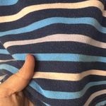 Lands' End Lands’ End Women’s Medium Striped Quarter Zip Pullover Sweatshirt Photo 10