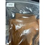 Spanx  Faux Suede Flare Leggings Pants Brown Size L G Photo 8