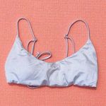 LA Hearts blue and white striped bikini top Photo 0