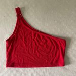 Emma & Sam One Shoulder Ring Crop Tank Photo 6